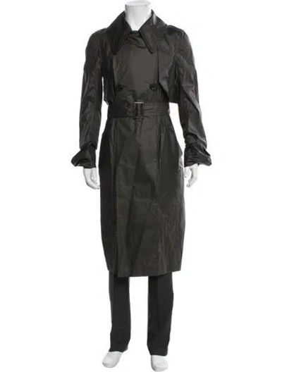 Pre-owned Rick Owens 2020 Parka In Gray