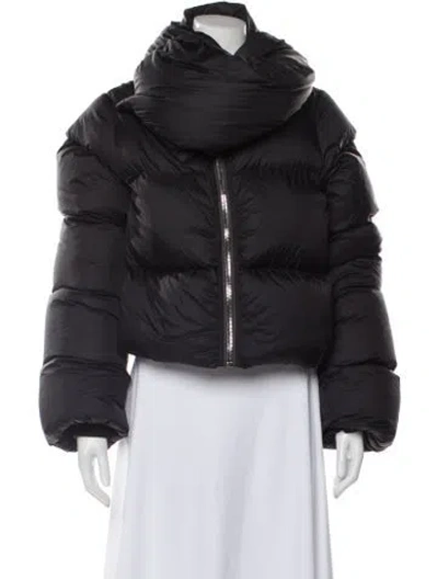 Pre-owned Rick Owens 2021 'gethsemane' Down Jacket In Black