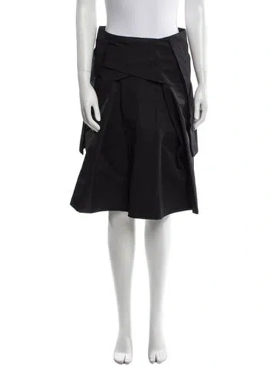 Pre-owned Rick Owens 2021 Knee-length Skirt W/ Tags In Black