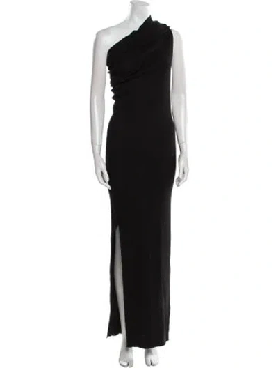 Pre-owned Rick Owens 2021 Long Dress In Black