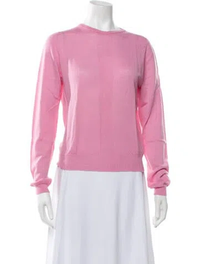 Pre-owned Rick Owens 2021 Phlegethon Sweater In Pink