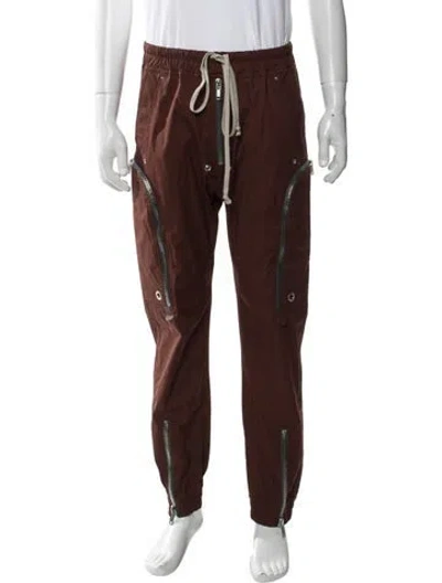 Pre-owned Rick Owens 2022 Cargo Pants In Brown