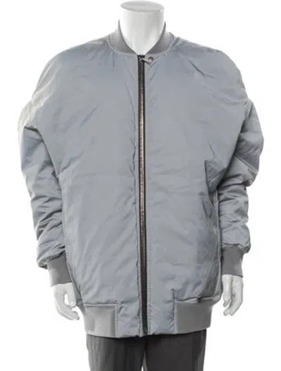 Pre-owned Rick Owens 2022 'fogachine' Jumbo Peter Flight Bomber Jacket