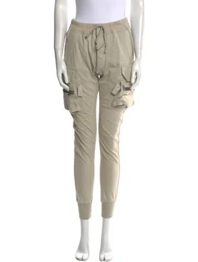 Pre-owned Rick Owens 2022 Skinny Leg Pants In Neutral
