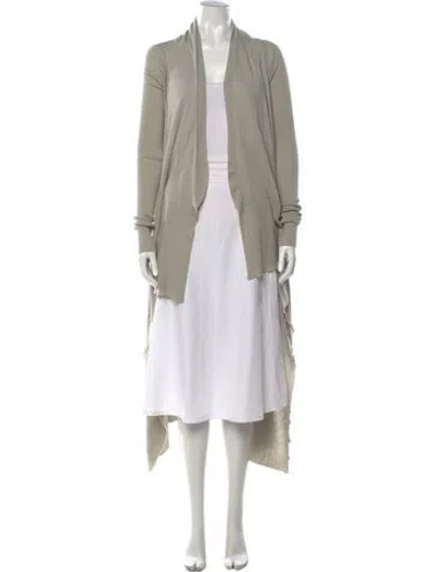 Pre-owned Rick Owens 2023 'edfu' Sweater In Grey