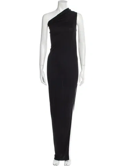 Pre-owned Rick Owens 2023 Long Dress In Black