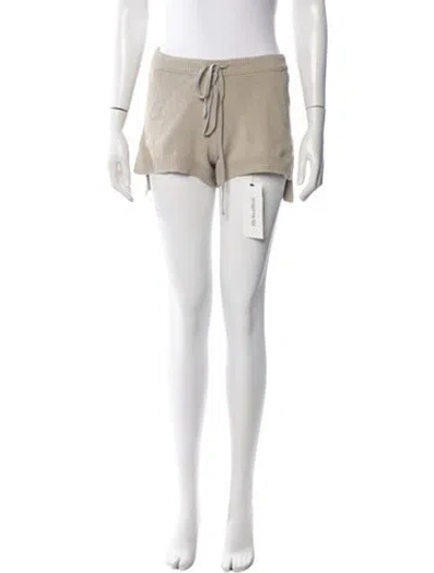 Pre-owned Rick Owens 2023 Mini Shorts In Neutrals