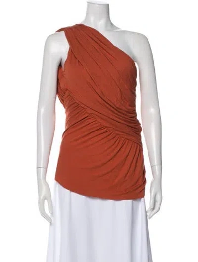 Pre-owned Rick Owens 2024 Amira Top W/ Tags In Orange