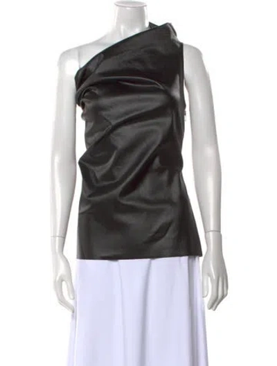 Pre-owned Rick Owens 2024 'lido' Athena Tank Top W/ Tags In Black