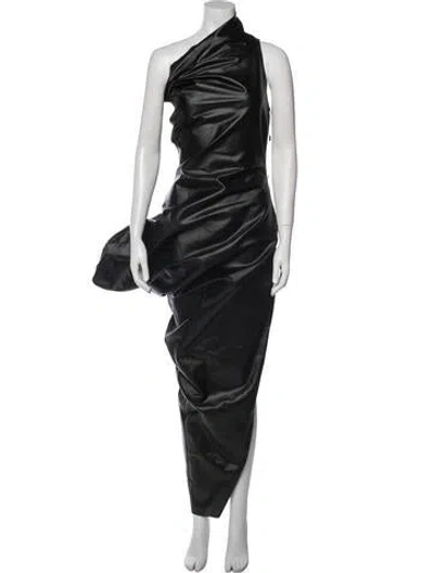 Pre-owned Rick Owens 2024 Long Dress W/ Tags In Black