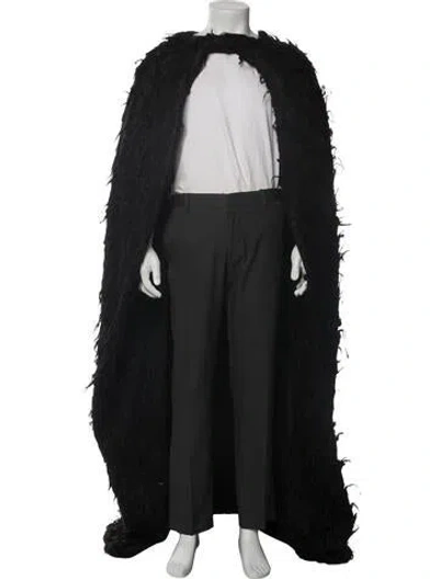 Pre-owned Rick Owens 2024 'porterville' Masto Cape Parka In Green