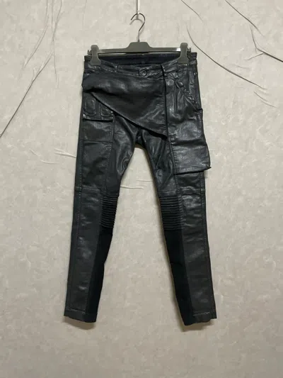 Pre-owned Rick Owens 30 /  Memphis Jeans – 2017 Ss In Black