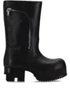 Rick Owens Black Hollywood Bauhaus Ballast Pull Boots