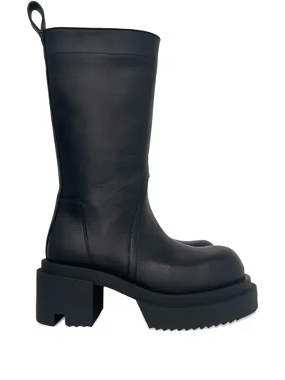 Rick Owens 60mm Pull-tab Boots In Black