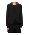 Rick Owens Black Porterville Tatlin Blazer In Black