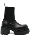 Rick Owens Beatle Bogun Boots In 黑色
