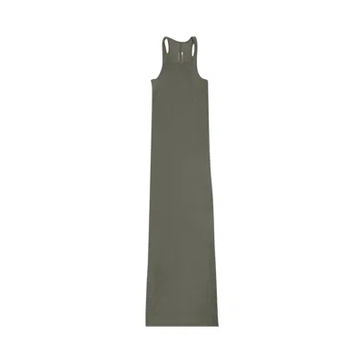 Pre-owned Rick Owens Abito Tank Dress 'celadon' | Green | Women's Size 40