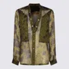 Rick Owens Sheer Fabric Long Sleeves Shirt With Pocket