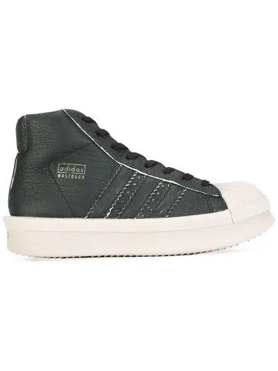 Rick Owens Adidas X  Hi-top Sneakers In Black