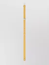 Rick Owens Adjustable Leather Choker Necklace With Metal Hardware