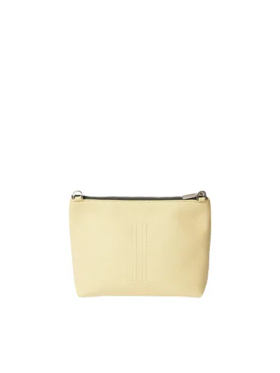 Rick Owens Adri Crossbody Bag In Beige