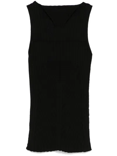 Rick Owens Al Top In Black