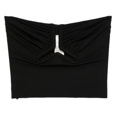 Pre-owned Rick Owens Alannah Bustier Top 'black' | Women's Size 40