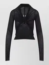 Rick Owens Allanah Long Sleeves Top Women In Black