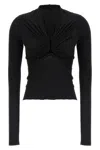 Rick Owens Allanah Long Sleeves Top Women In Black