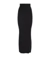 Rick Owens Alpaca-blend Pillar Skirt In Black