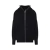 Rick Owens Alpaca Blend Sweatshirt In Black