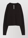 Rick Owens Alpaca Knit Oversized V-neck Sweater In Brown