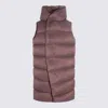 Rick Owens Amethyst Liner Down Jacket In Amethyst