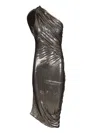 Rick Owens Silver Amira Minidress