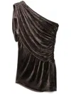 Rick Owens Amira Top In Brown
