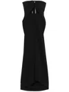 Rick Owens Amphora Maxi Dress In Schwarz