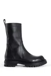 Rick Owens Hollywood Army Creeper Boot Black In Black