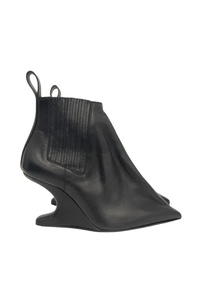 RICK OWENS RICK OWENS ANKLE TACO BOOTS SHOES