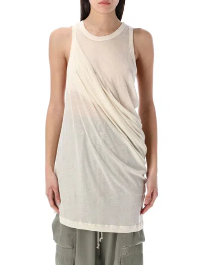 Rick Owens Anthem Tank In Natural