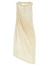 Rick Owens Anthem Draped Cotton-jersey Tank Top