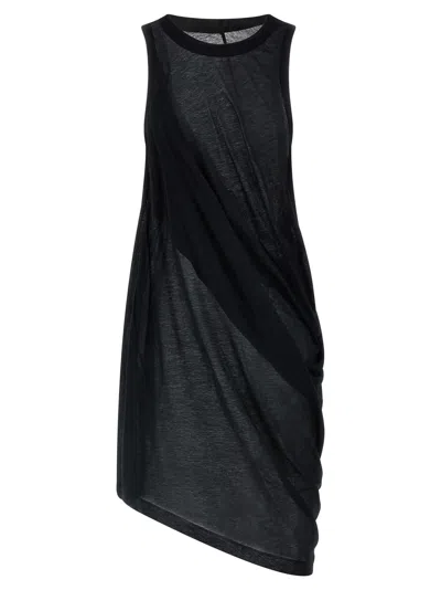 Rick Owens Anthem Tank Top In Black