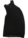Rick Owens Anthem Tank Top In Black