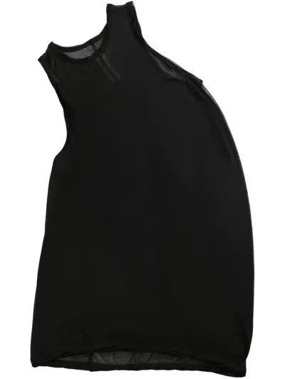 Rick Owens Anthem Tank Top In Black
