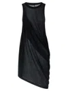 Rick Owens Round-neck Vest In Black
