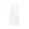 Rick Owens Draped Cotton Sleeveless Top In Neutral Palette In Neutrals