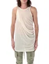 Rick Owens Anthem Tank Top In Nude