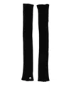 Rick Owens Arm Warmers In Black