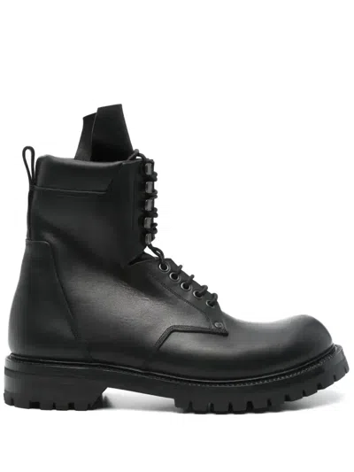 RICK OWENS ARMY COMBAT BOOTS