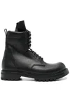 Rick Owens Army Bikerstiefel In Schwarz