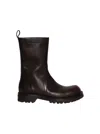 Rick Owens Hollywood Army Creeper Boot Black In Brown